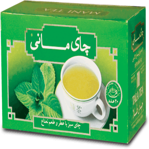 چای سبز با عطر و طعم نعناع چای طلا